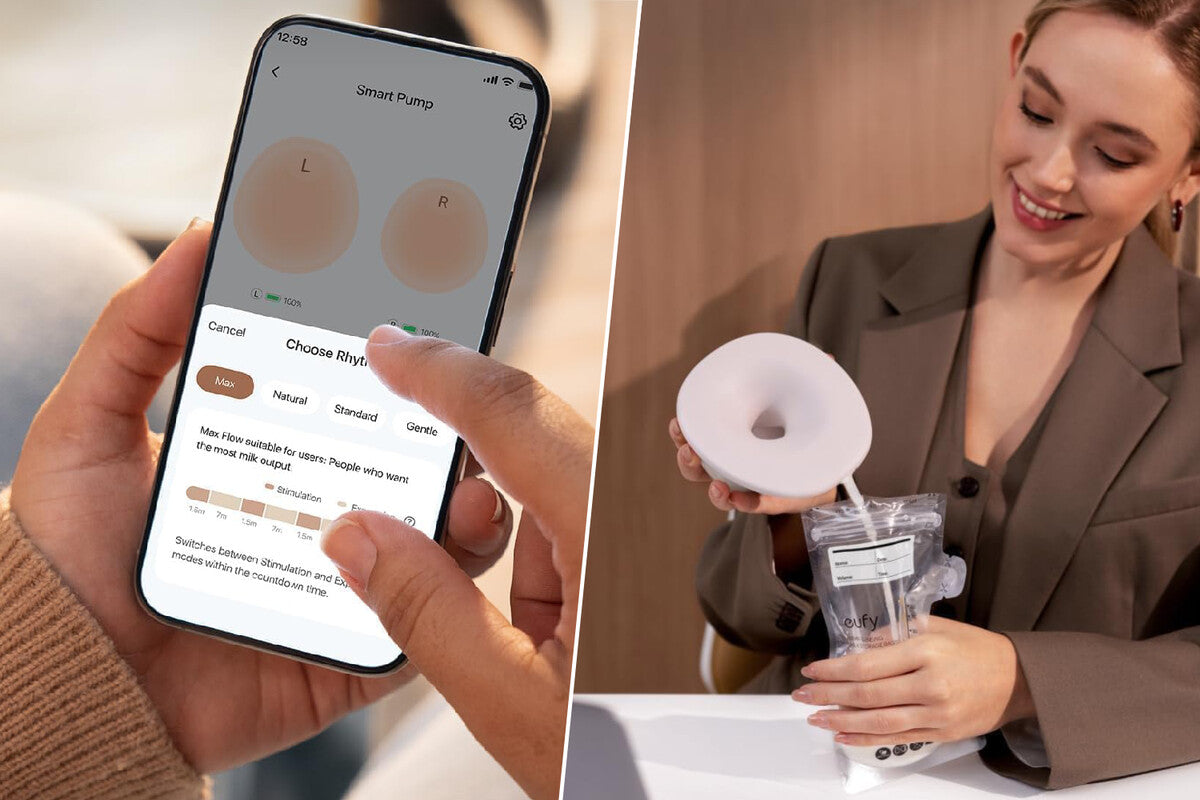 Anker eufy S1 Pro: Wireless Breast Pump With HeatFlow Tech