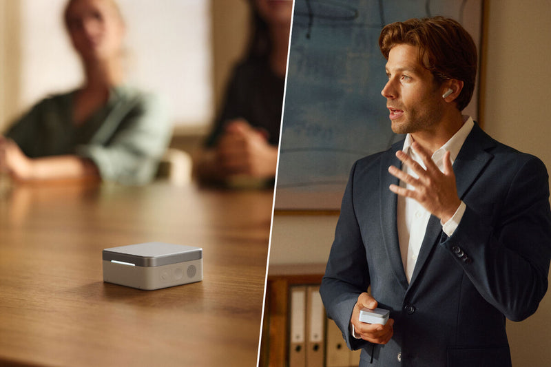 Plaud One: AI Earbuds With 4G for Hands-Free Transcription
