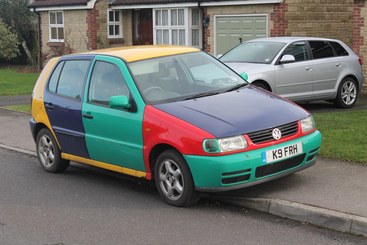 The 1995 VW Polo Harlequin: The Colorful Car That Was Never Meant to Be Sold