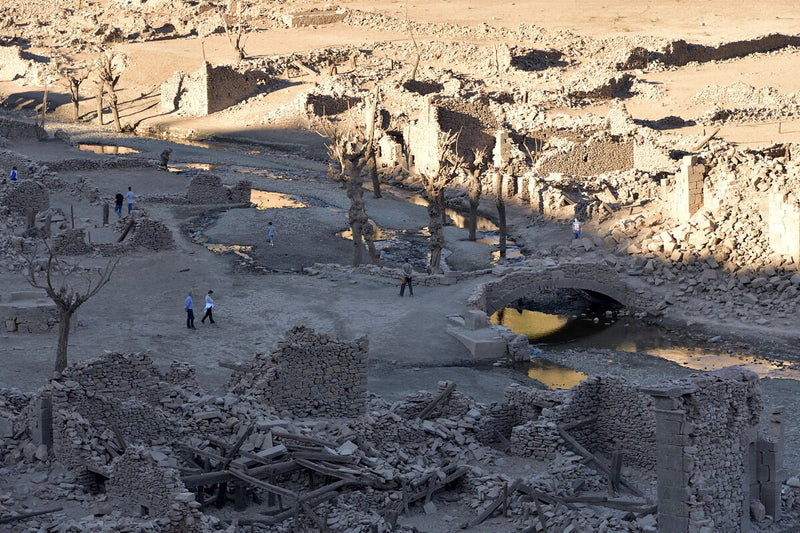 Drought Reveals Ancient Sunken Village in La Rioja, Spain