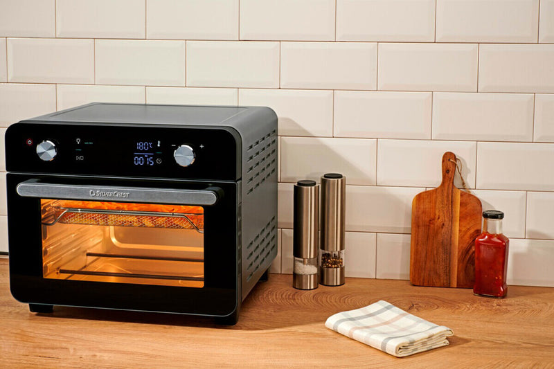 Lidl's Silvercrest Mini Oven With Air Fryer Functions Fits Small Kitchens