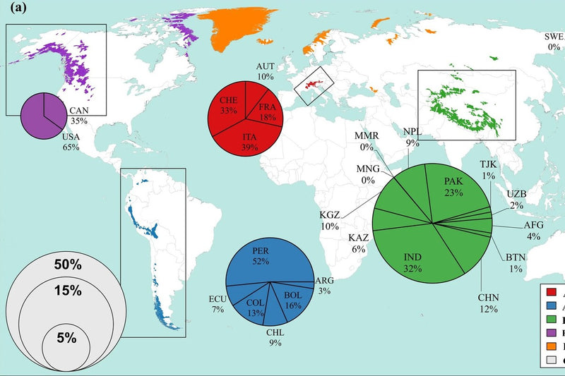 Global Glacial Lake Flood Map Reveals 15 Million People at Risk