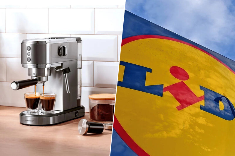 Lidl Espresso Machine at 99 Euros With 19-Bar Pressure and Steel Design