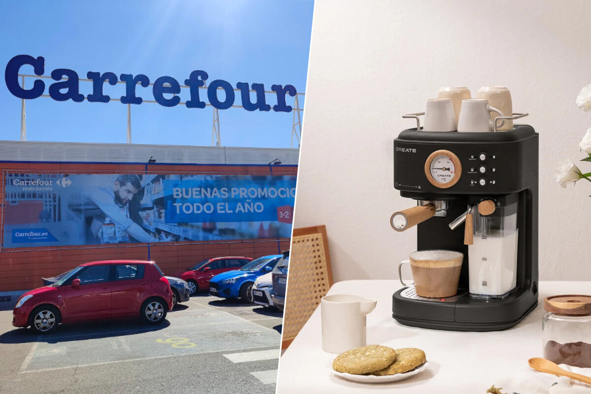 Carrefour Deal: Create Thera Retro Pro Espresso Machine at 62%