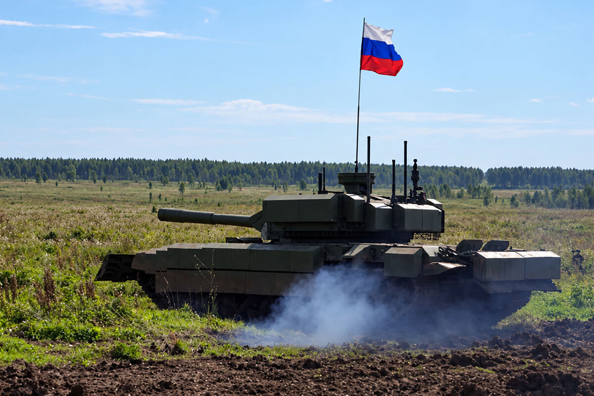 Russia's Remote-Controlled Terminator: T-72 Tank With Twin Autocannons