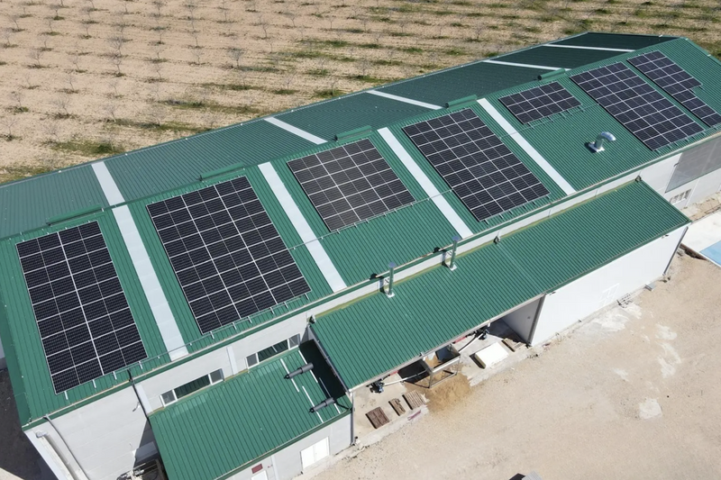 Off-Grid Solar Power for Pistachio Processing Plant