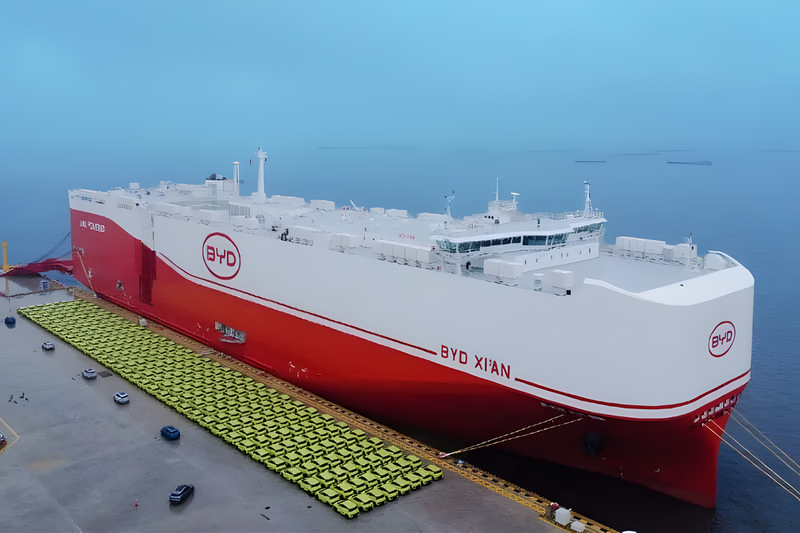 BYD's Giant Car Carrier Ships: A Game-Changer for Global EV Exports