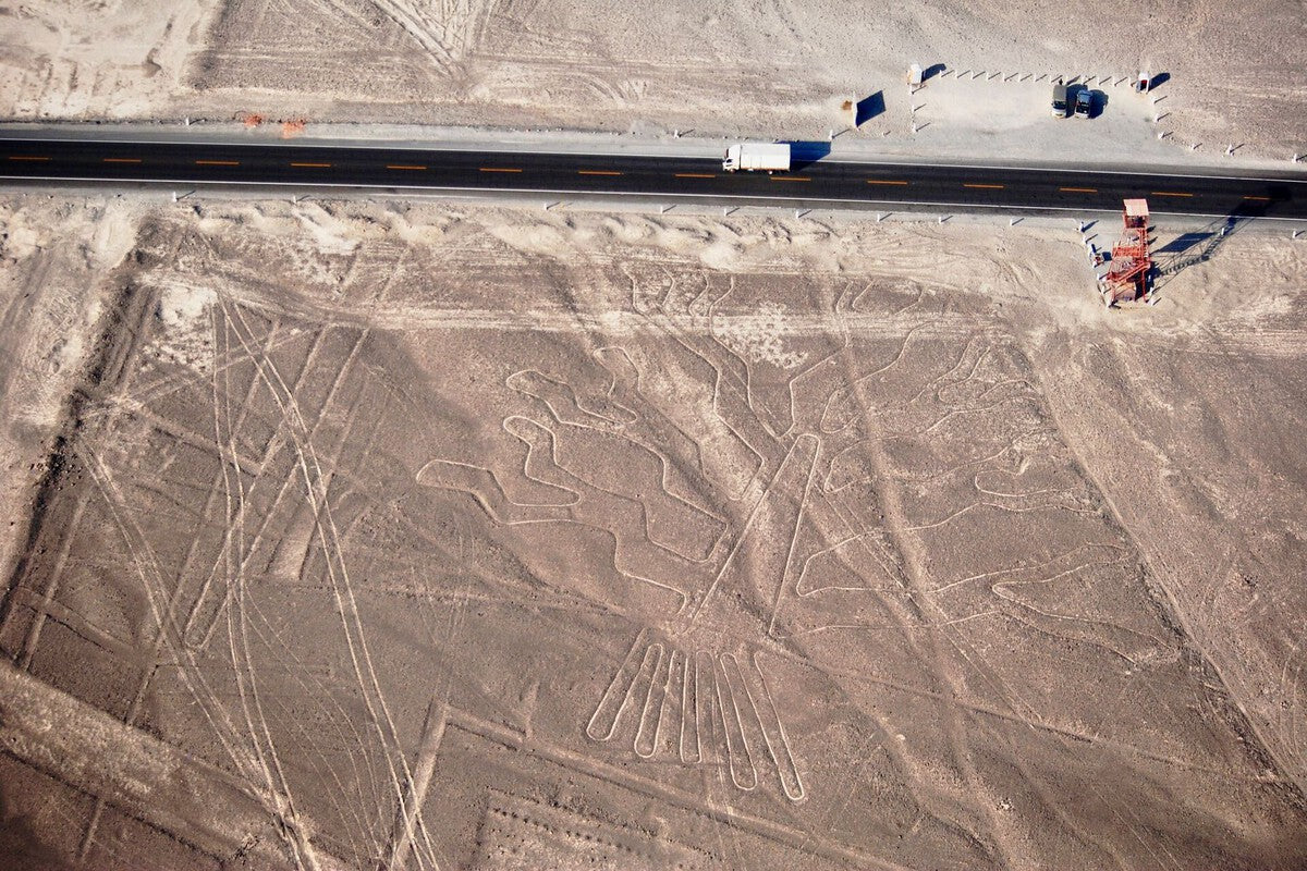 Ancient Geoglyph Found on Google Earth in the Andes