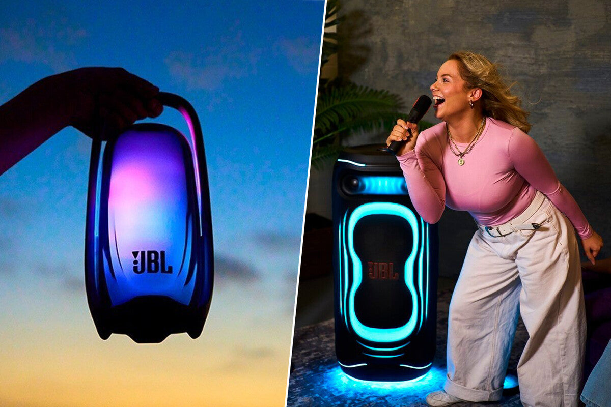 JBL Pulse 6 and PartyBox Ultimate 2 Speakers With AI Sound