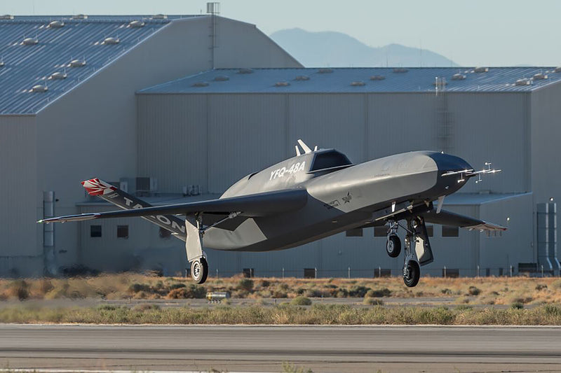 Northrop Grumman's Talon Blue: First Autonomous Flight of YFQ-48A