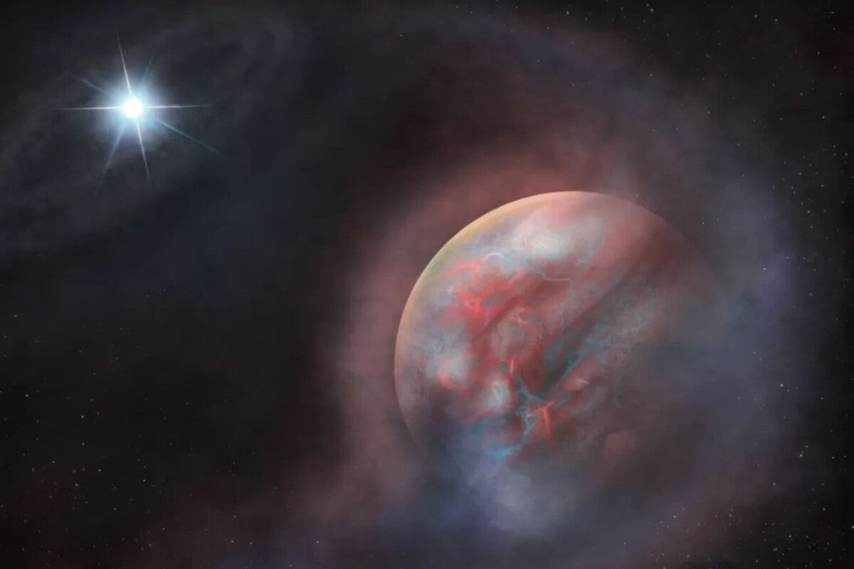 Dead Star Gives Birth to a Planet: A Cosmic Phoenix Story