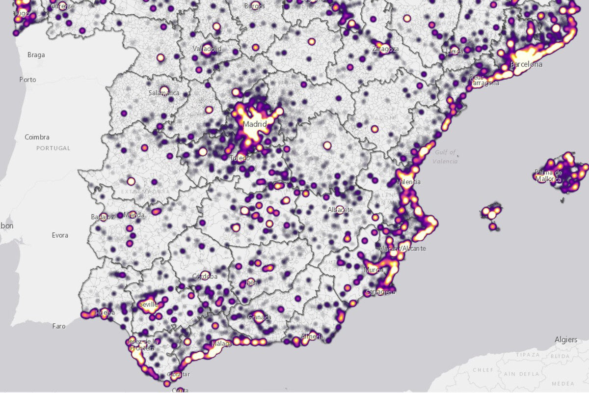 Spain's Bar Map: Which Province Has the Most Bars Per Capita