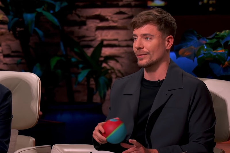 MrBeast Invests $250K in AI-Powered Smart Ball on Shark Tank