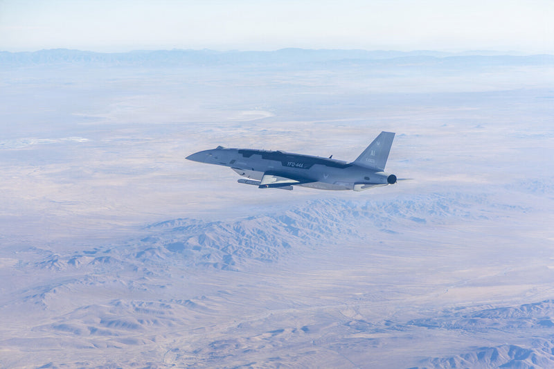 US Air Force Tests F-22 Pilot Controlling a Drone Wingman