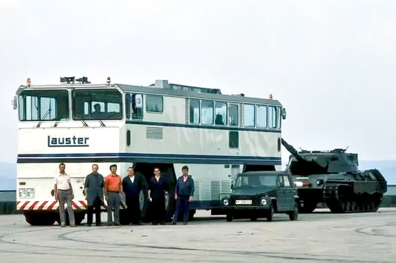 Lauster MF60: The German Truck-Wheeled Locomotive That Tested Tanks