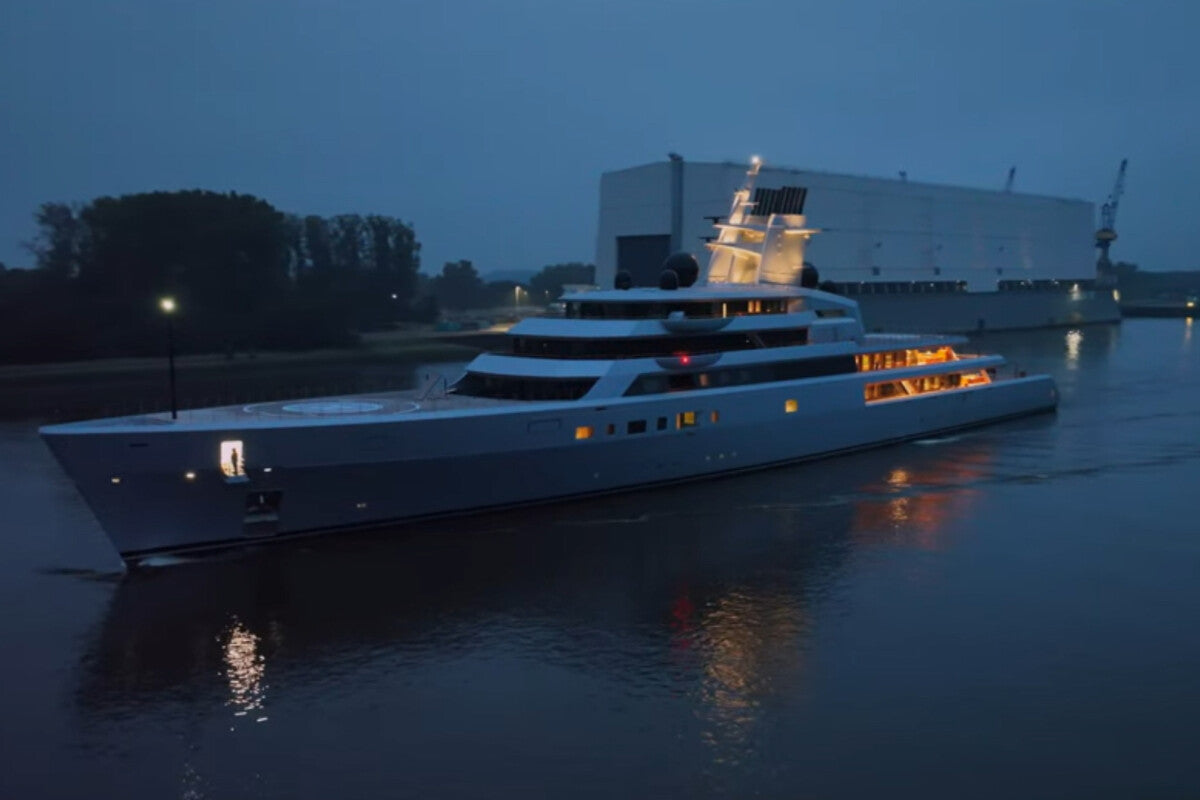 Sergey Brin's $450M Dragonfly Yacht Returns to Ibiza
