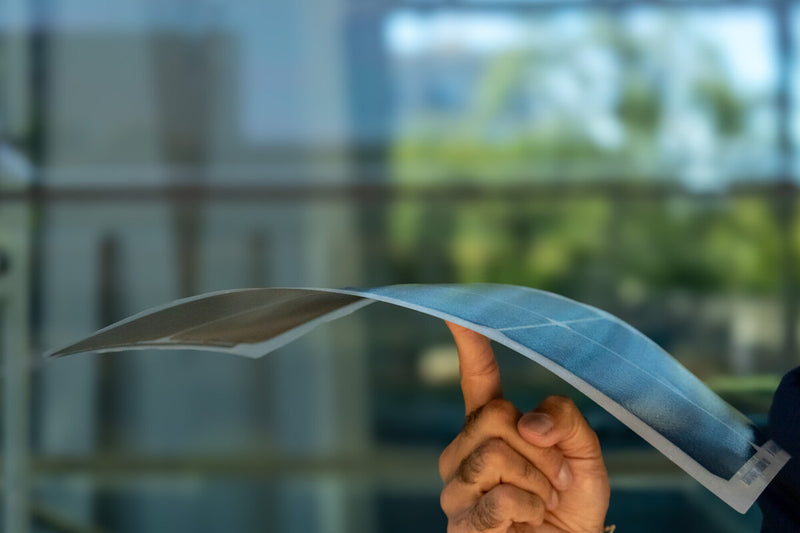 Flexible Solar Panels: 0.85mm Thin and Stick Anywhere