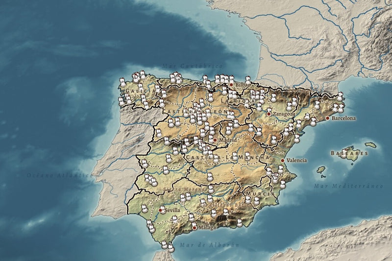 Spain's 3D Castle Map: Explore 132 Fortresses in Stunning Detail