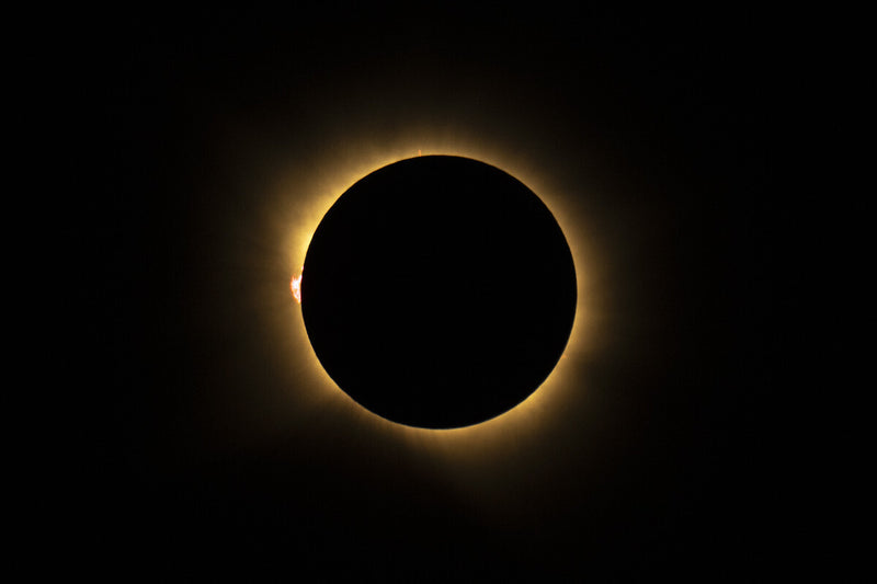 Total Solar Eclipse Leaves Historic Images and a Mysterious Red Dot