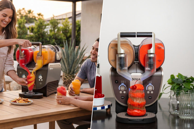 Ninja SLUSHi Twist: Dual-Basin Frozen Drink Maker for Home