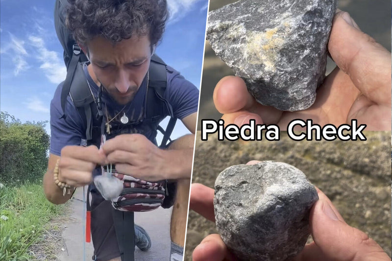 Pilgrim Drags Stone 800 km on Camino de Santiago to Round