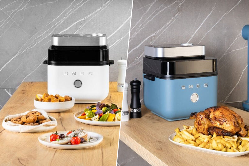 SMEG AFC01 Air Fryer Review: Retro Style Meets Steam Cooking