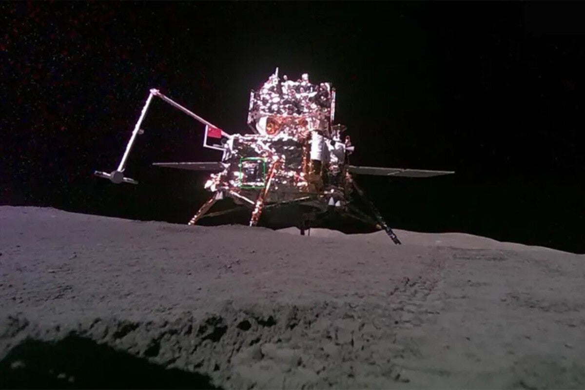 China's Chang'e 6 Finds Gamma Iron on Moon's Far Side