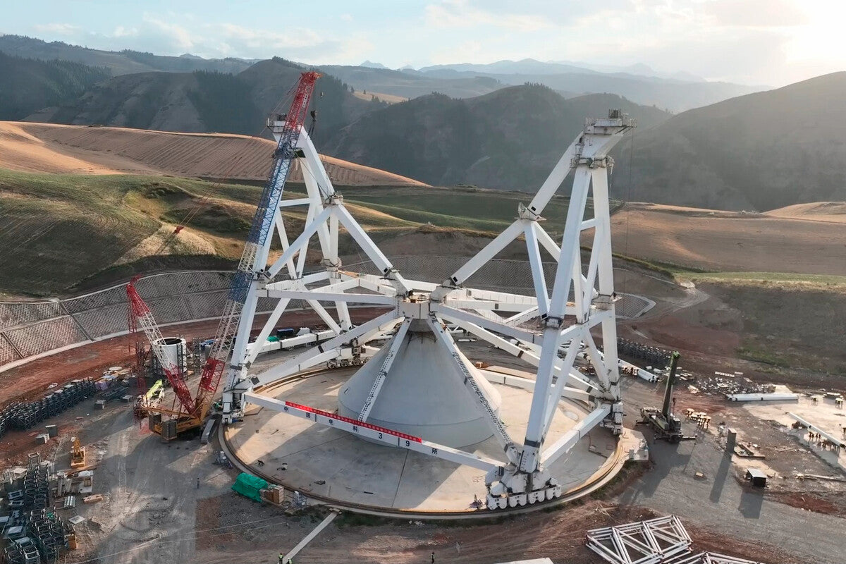 China's 110-Meter Qitai Radio Telescope Achieves Extreme Precision