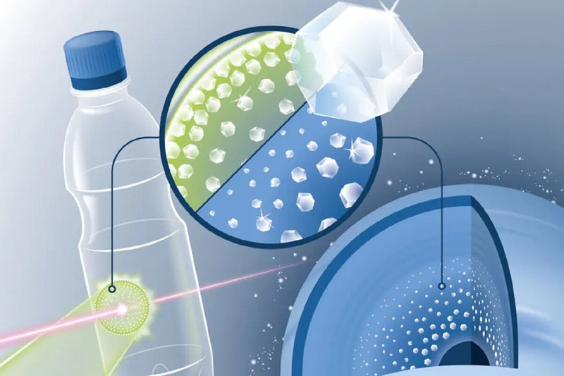 Scientists Turn Plastic Into Billions of Nanodiamonds Using Laser Shots