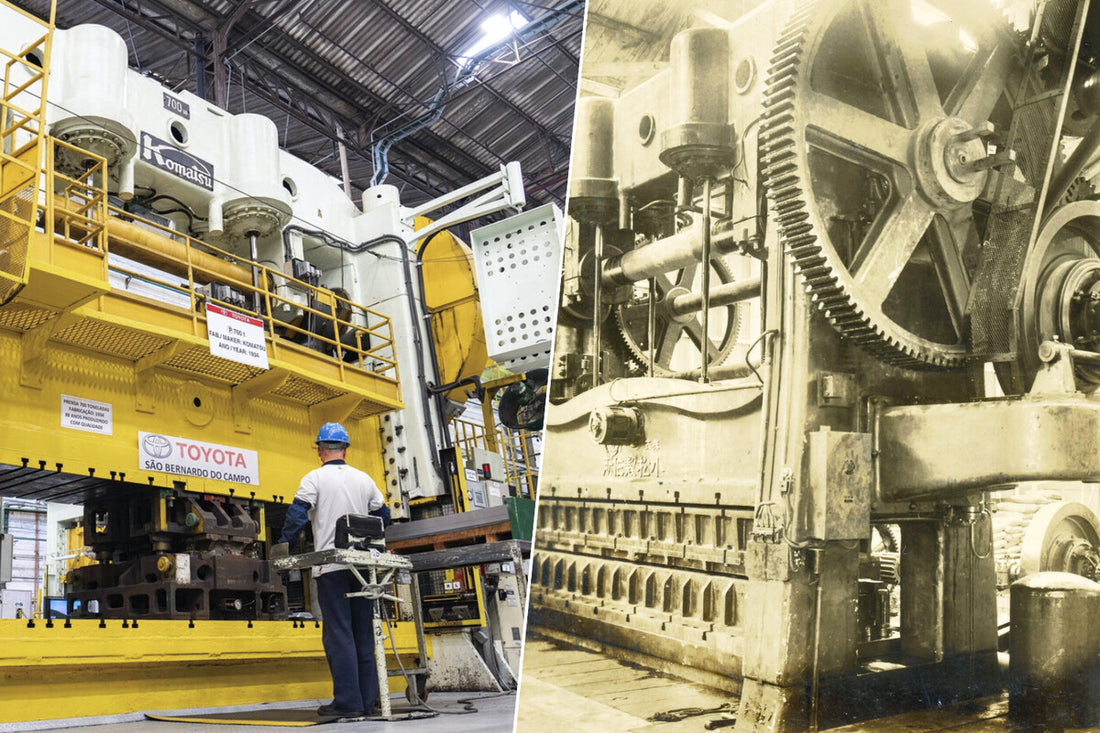 Toyota's 700-Ton Komatsu Press: 90 Years Old and Running Again