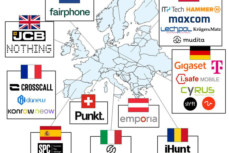 Beyond Xiaomi and iPhone: 24 Phone Brands Still Thriving in Europe