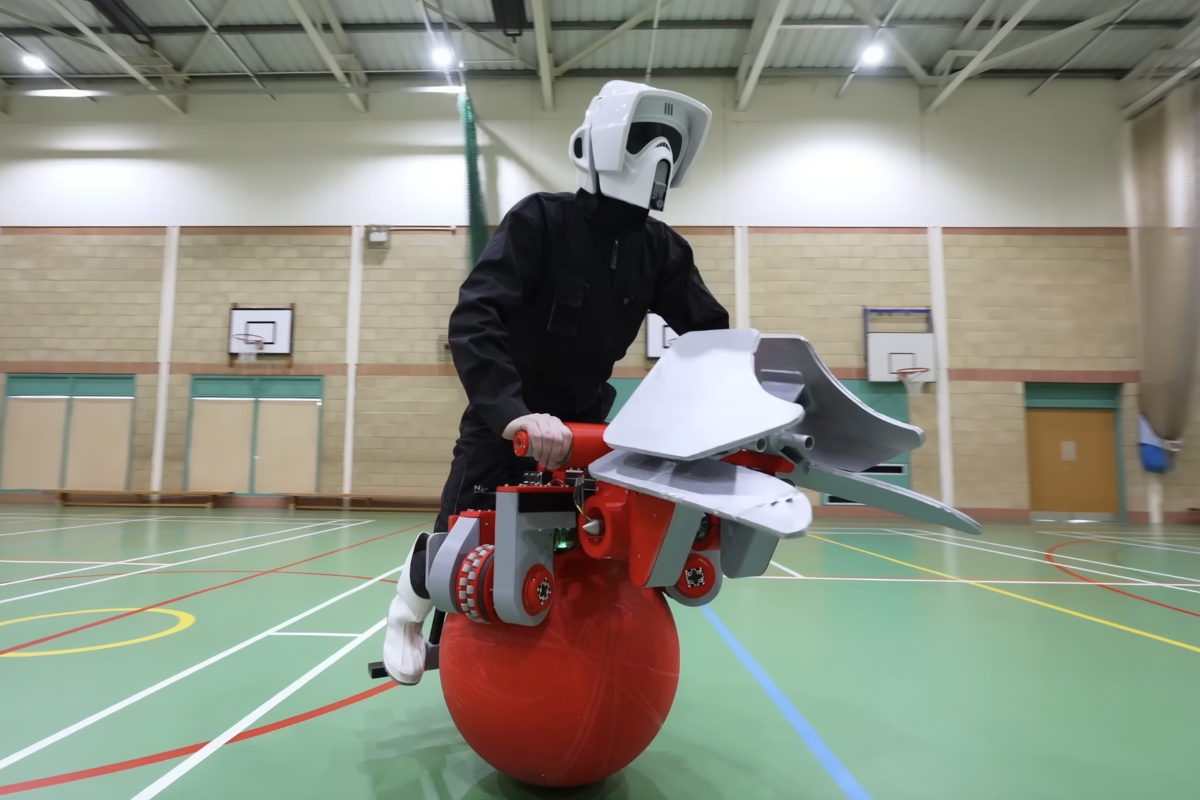 Reinventing the Wheel: Omnidirectional Spherical Tires for Motorcycles