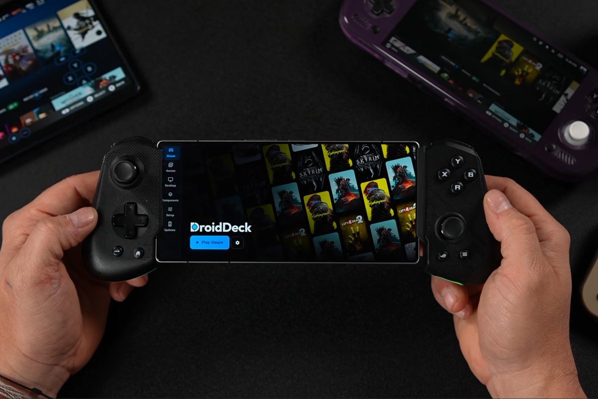 DroidDeck Turns Your Android Phone Into a Local Steam Deck for PC Games
