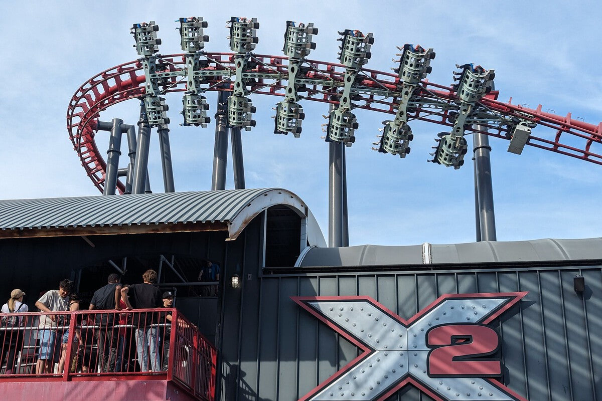 X2 Roller Coaster Closed After Brain Injury Reports