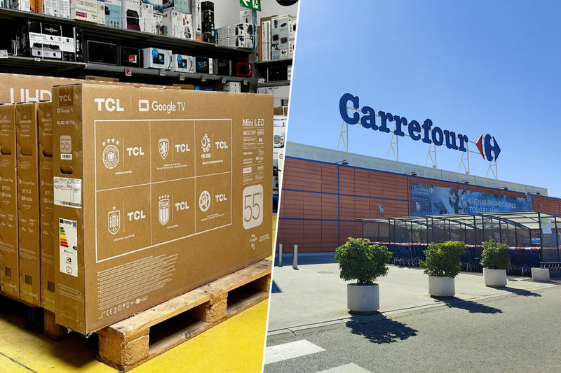 Carrefour Discounts 55-Inch TCL QLED Smart TV with Google TV and Dolby Atmos
