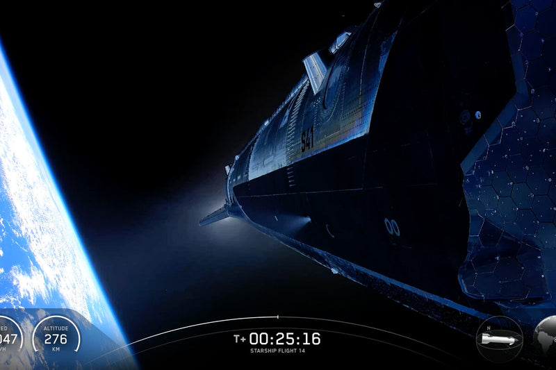 SpaceX Starship Reaches Orbit for the First Time Ever