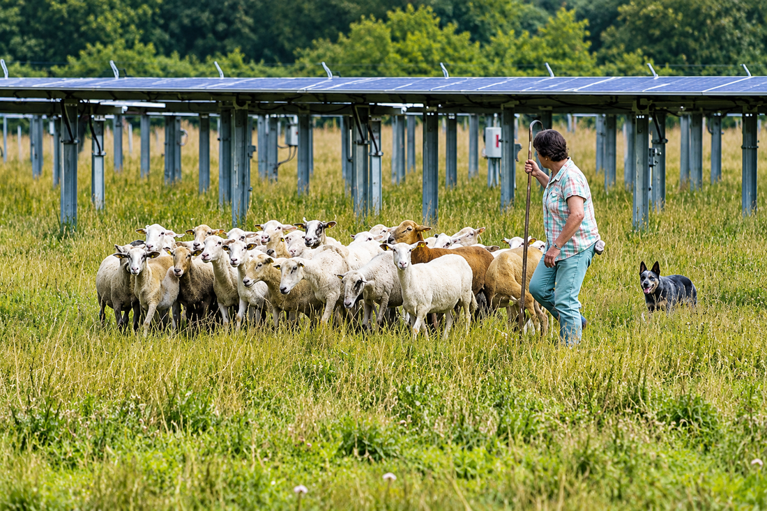 Solar Grazing: How 450 Sheep Became a Goldmine for One Teacher