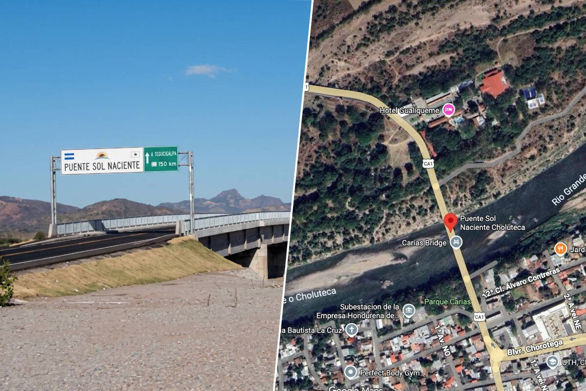 Honduras Hurricane-Proof Bridge Left High and Dry by Mitch
