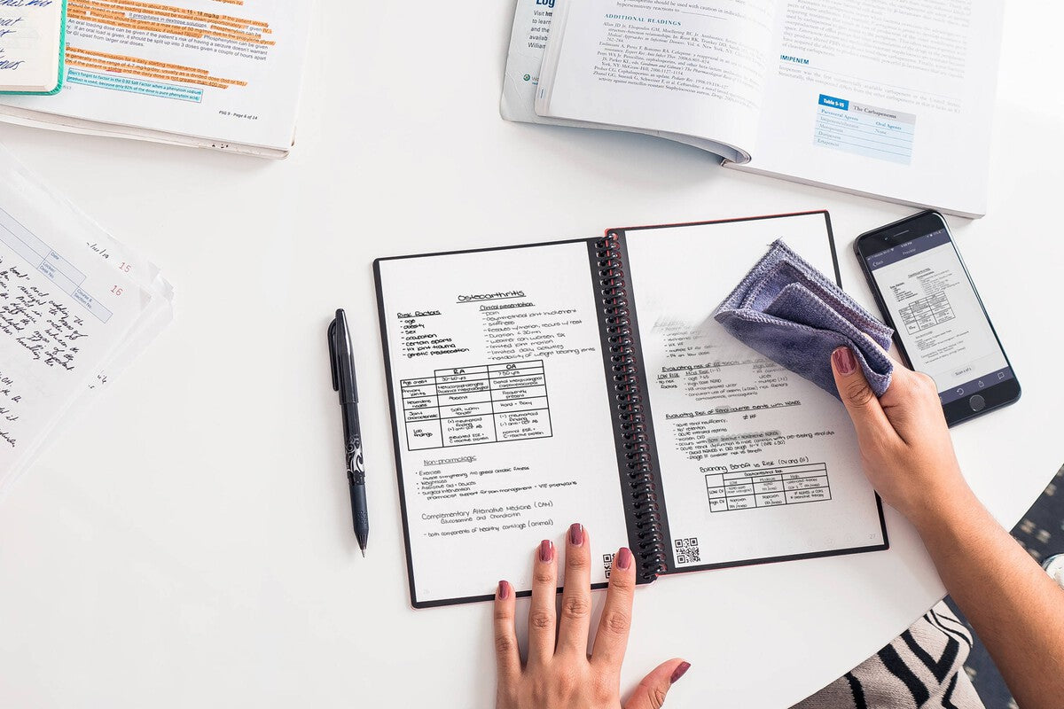 Rocketbook Core Reusable Notebook: Digitize Notes Without a Laptop