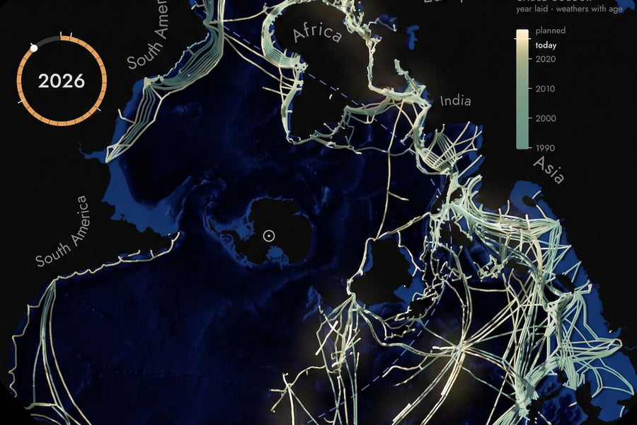Submarine Cables: 30 Years of Internet's Underwater Backbone