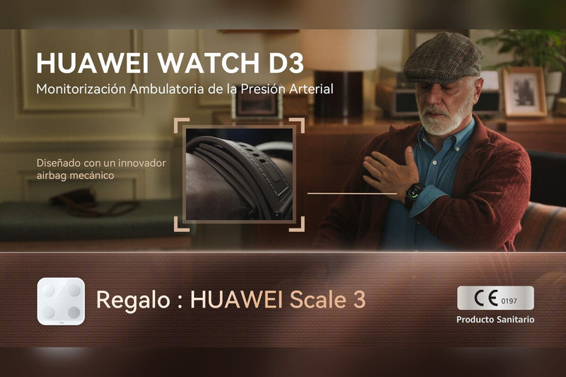 HUAWEI WATCH D3: Accurate Blood Pressure Monitoring Anytime