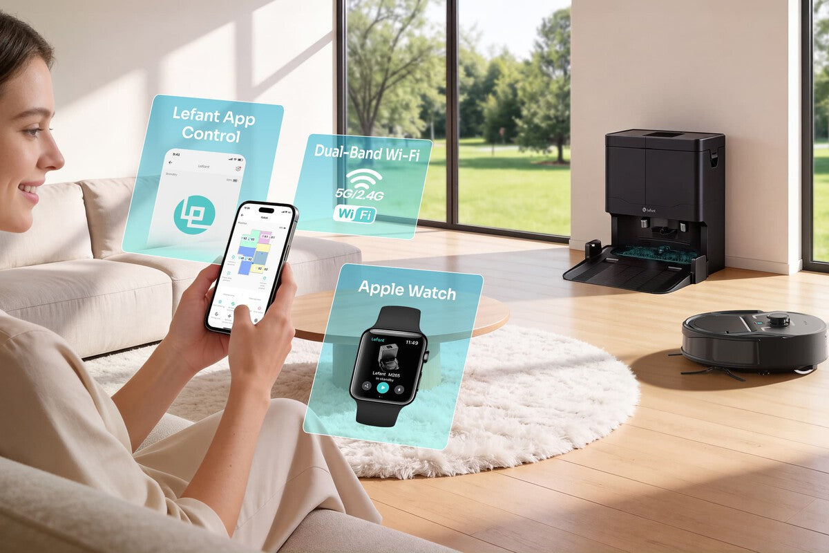 Lefant M210 Pro Omni Robot Vacuum Drops to Just $240