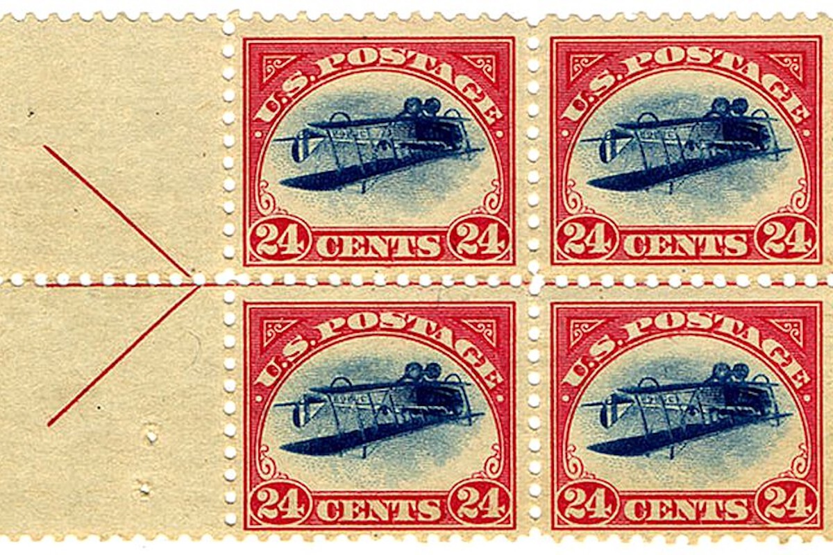 Inverted Jenny Stamp: The 2 Million Dollar Error