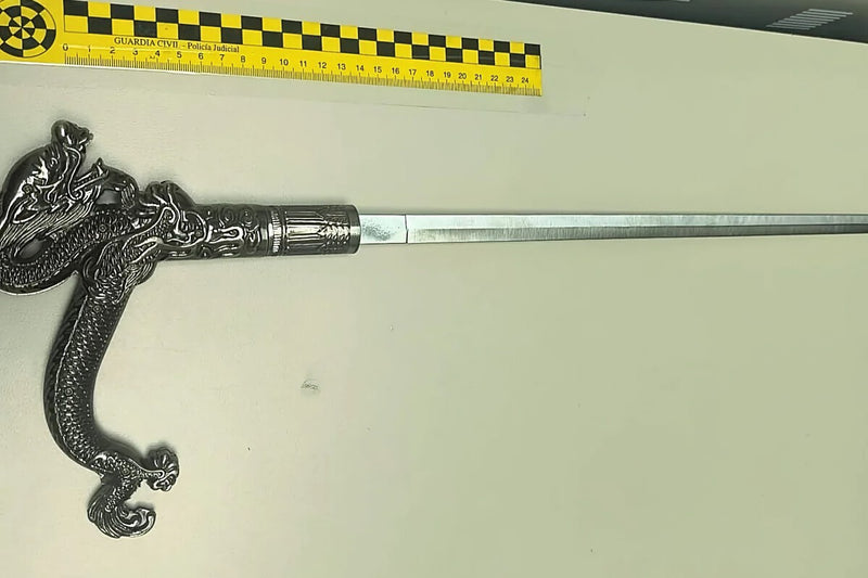 Thief Escapes Over Rooftops, Pulls Sword Cane on Police