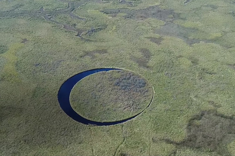 Argentina's Perfect Circular Floating Island El Ojo Explained