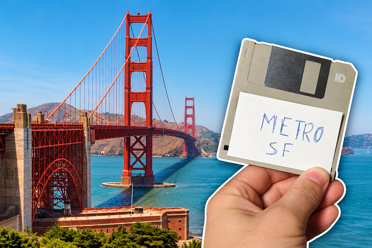 San Francisco Metro Still Runs on Floppy Disks Until 2034