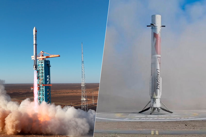 China's LandSpace Recovers Zhuque-3 Rocket Booster in SpaceX Challenge