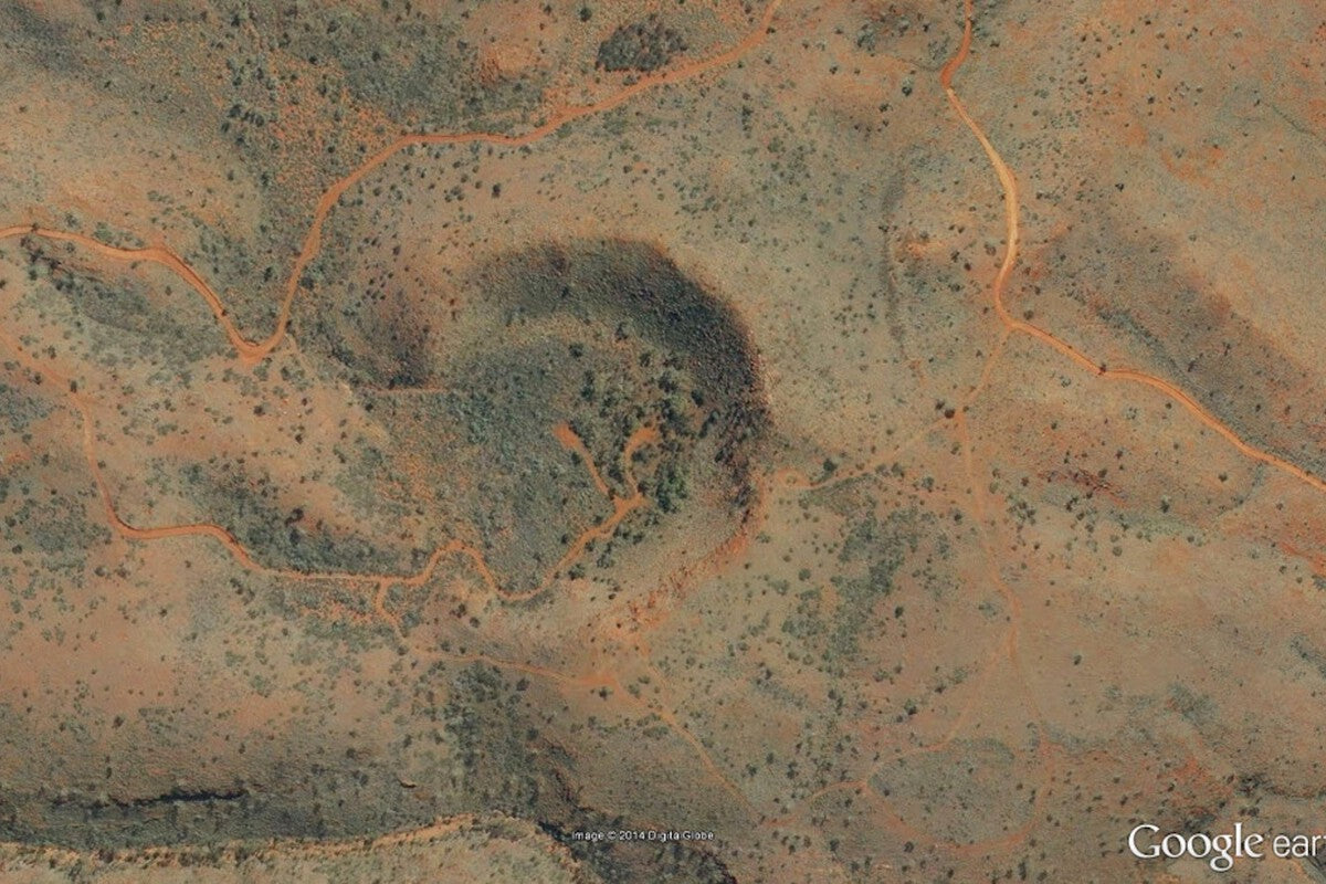 Hickman Crater: How Google Earth Revealed a 260-Meter Meteorite Impact