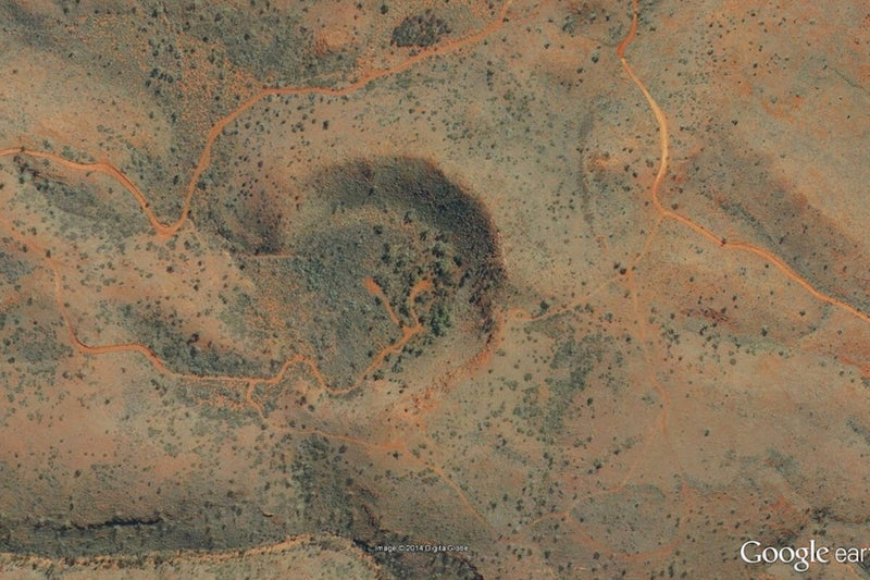Hickman Crater: How Google Earth Revealed a 260-Meter Meteorite Impact