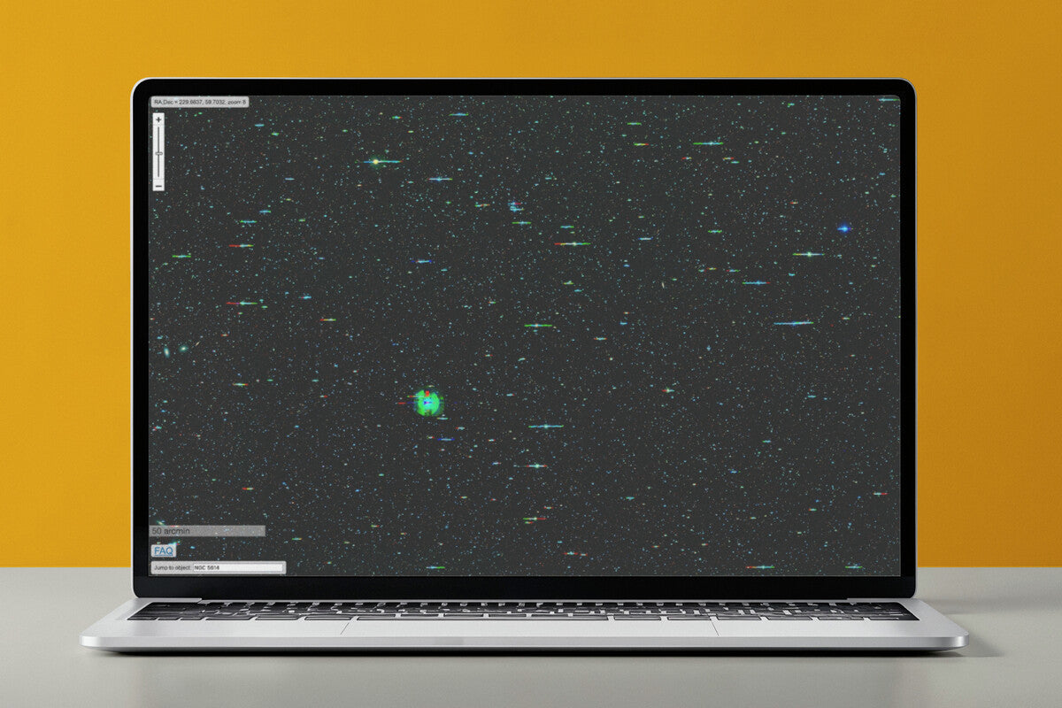 Largest 2D Universe Map Revealed: 5.6 Trillion Pixels, 4 Billion Objects